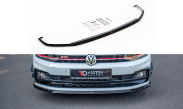 Спойлер под передний бампер Volkswagen Polo MK6 GTI вер. 3 фото