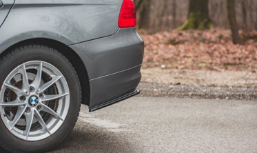 Боковые накладки заднего бампера BMW 3 E91 послерестайл фото
