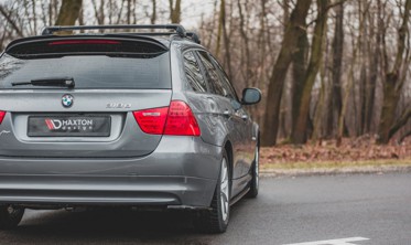 Боковые накладки заднего бампера BMW 3 E91 послерестайл фото