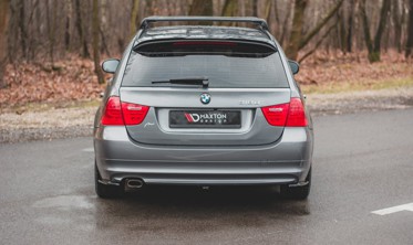 Боковые накладки заднего бампера BMW 3 E91 послерестайл фото