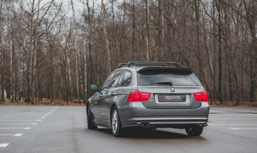 Боковые накладки заднего бампера BMW 3 E91 послерестайл фото