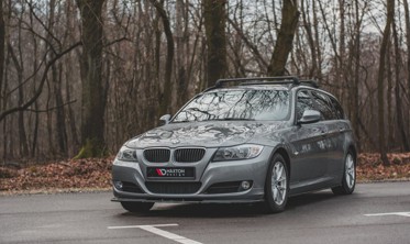 Дифузор переднього бампера BMW 3 E90/E91 рестайл вер.2 фото
