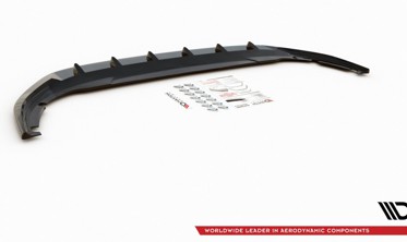 Дифузор на передній бампер VW Golf 8 вер.1 фото