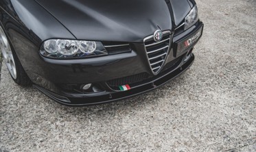 Тюнінг накладка переднього бампера Alfa Romeo 156 рестайл фото