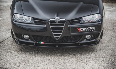 Тюнінг накладка переднього бампера Alfa Romeo 156 рестайл фото