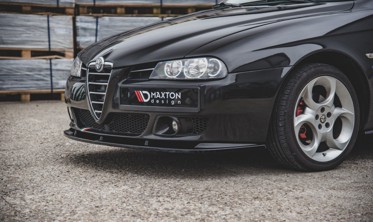Тюнінг накладка переднього бампера Alfa Romeo 156 рестайл фото