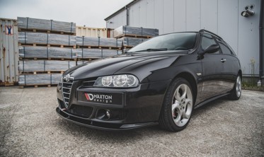 Тюнінг накладка переднього бампера Alfa Romeo 156 рестайл фото