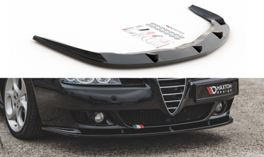 Тюнінг накладка переднього бампера Alfa Romeo 156 рестайл фото