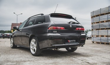 Бічні накладки заднього бампера Alfa Romeo 156 SW післярестайл фото