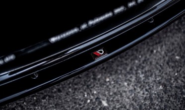 Тюнинговый диффузор переднего бампера Lexus LS MK4 рестайл фото