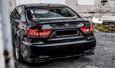 Сап спойлер на кришку багажника Lexus LS Mk4 (XF40) рестайл фото