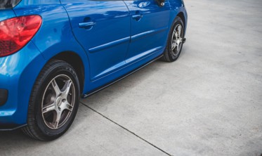 Диффузоры под боковые пороги Peugeot 207 Sport фото