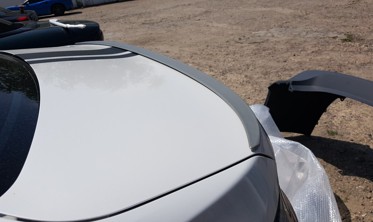 спойлер тонкий BMW F30 стиль M3 (abs) фото
