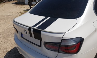 спойлер тонкий BMW F30 стиль M3 (abs) фото