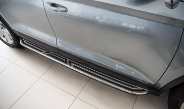 пороги (подножки боковые) Skoda Kodiaq фото