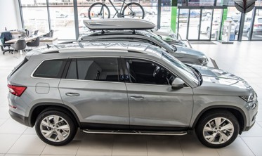 пороги (подножки боковые) Skoda Kodiaq фото