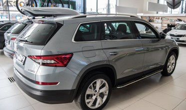 пороги (подножки боковые) Skoda Kodiaq фото