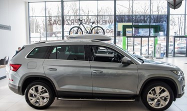 пороги (подножки боковые) Skoda Kodiaq фото