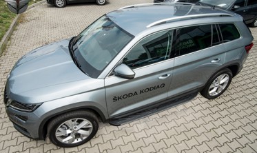 підніжки бічні (пороги) Skoda Kodiaq фото