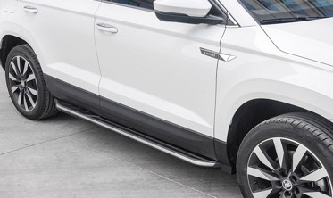 подножки боковые (пороги) SKODA KAROQ фото
