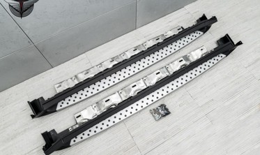 подножки боковые (пороги) HYUNDAI TUCSON III стиль OEM фото