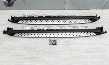 подножки боковые (пороги) HYUNDAI TUCSON III стиль OEM фото