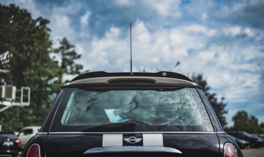 Сап спойлер кришки багажника Mini Cooper / One R50 фото