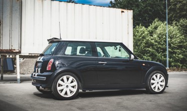 Сап спойлер кришки багажника Mini Cooper / One R50 фото