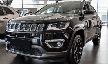 хром накладки на передні протитуманки Jeep Compass фото