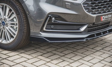 Тюнинговая накладка переднего бампера Ford S-Max MK2 рестайл фото