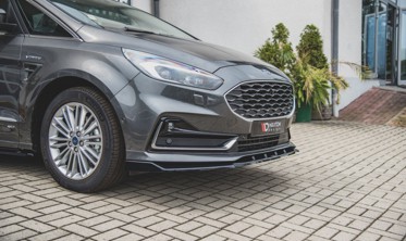 Тюнинговая накладка переднего бампера Ford S-Max MK2 рестайл фото