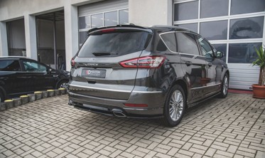 Центральна накладка заднього бампера Ford S-Max Vignale MK2 Facelift фото