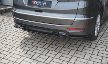 Центральна накладка заднього бампера Ford S-Max Vignale MK2 Facelift фото