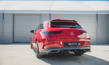 Спойлер Cap Mercedes CLA Shooting Brake AMG-line X118 фото
