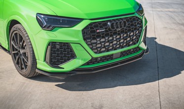 Дифузор переднього бампера Audi RSQ3 F3 вер.2 фото