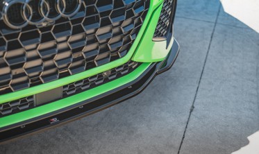 Дифузор переднього бампера Audi RSQ3 F3 вер.2 фото