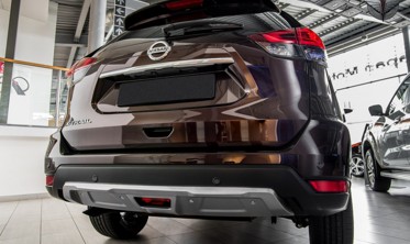 накладки на передній та задній бампер Nissan X-Trail T32 рестайл фото