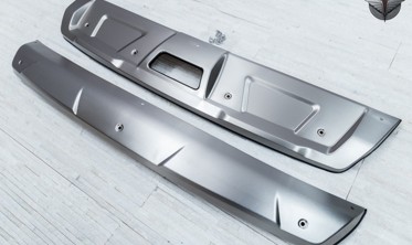 накладки на передній та задній бампер Nissan X-Trail T32 рестайл фото