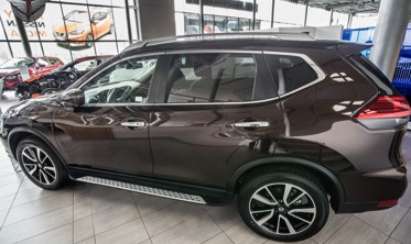 пороги-подножки боковые Nissan X-Trail Т32 фото