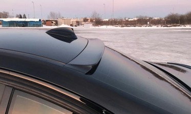 Спойлер (бленда) на заднее стекло BMW F30 фото