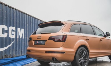 Тюнинговая накладка на спойлер Audi Q7 S-line MK.1 фото