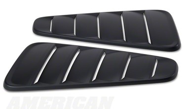 Накладки на боковые окна Ford Mustang 2010-2014 в стиле GT500 фото