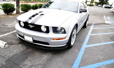 Дифузор переднього бампера Ford Mustang GT (2005-2009) фото