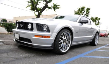 Дифузор переднього бампера Ford Mustang GT (2005-2009) фото