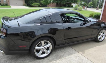 Накладки на боковые окна Ford Mustang 2005-2014 фото