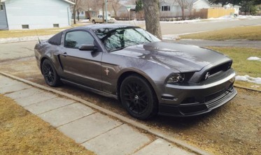 Дифузор передій RTR для Ford Mustang GT V6 (2013-2014) фото