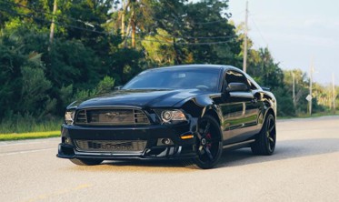 Дифузор передій RTR для Ford Mustang GT V6 (2013-2014) фото