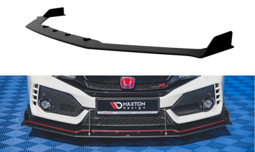 Диффузор переднего бампера Racing Honda Civic X Type R  фото