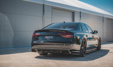 Накладка заднього бампера Audi S8 D4 рестайл фото