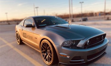 Дифузор передий GT500 для Ford Mustang GT V6 (2013-2014) фото